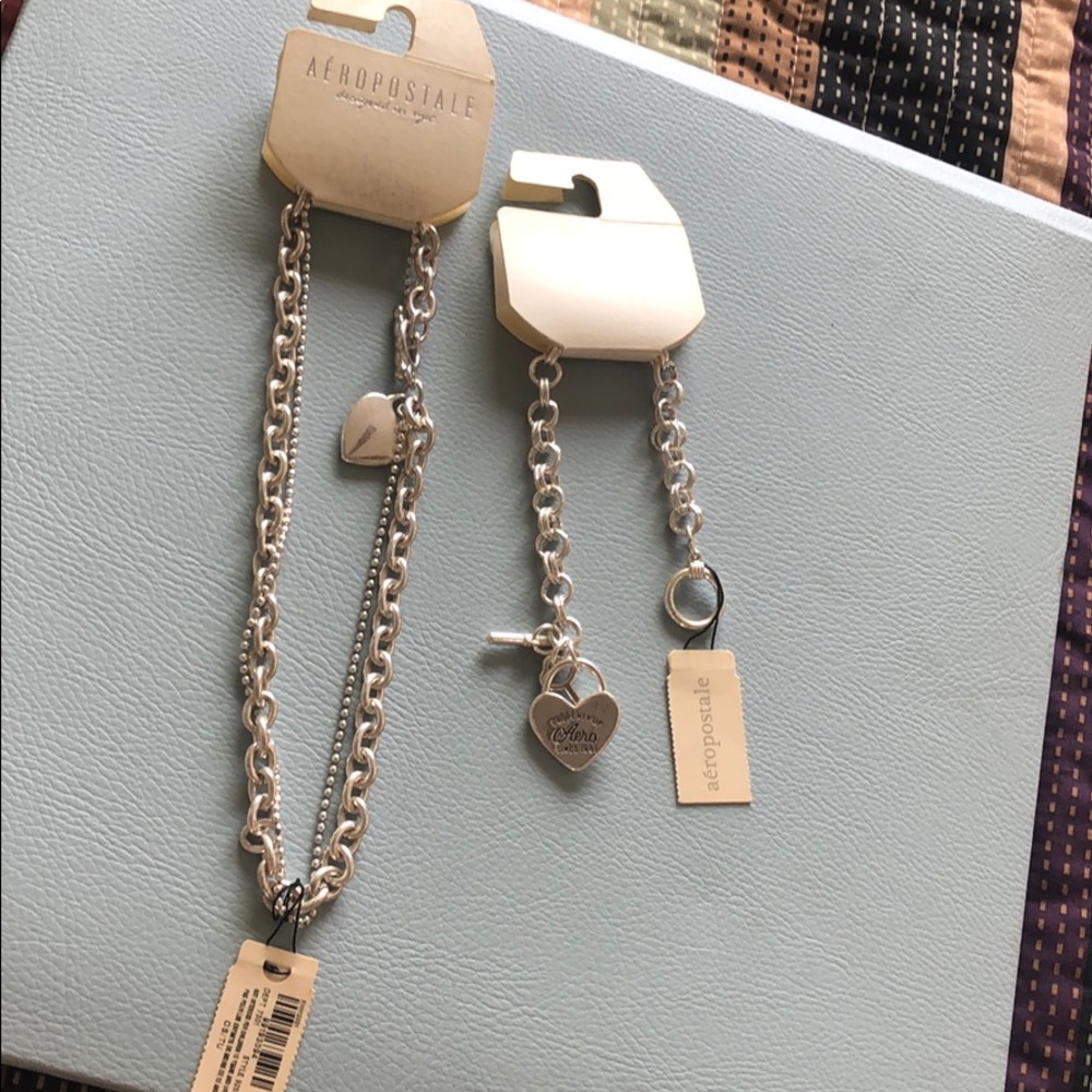 Aero bracelet and necklace sold together